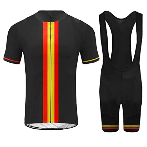 COLPO MTB Maillot de Ciclismo Maillot de Ciclismo para Hombre Ropa Deportiva de Ciclismo Top de Ciclismo + Pantalones de Ciclismo Secado rápido