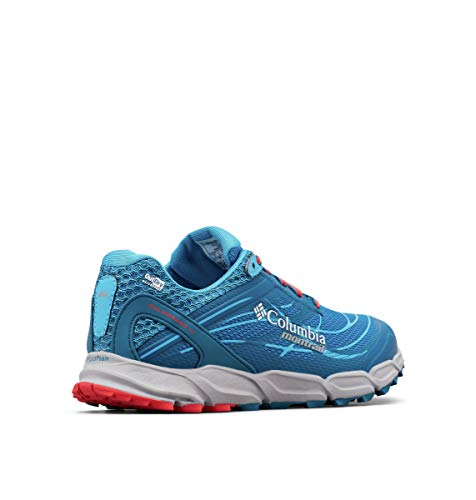 Columbia Caldorado III Outdry, Zapatillas de Running para Asfalto Mujer, Azul (Deep Ocean, Red 458), 35 EU