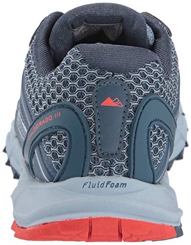 Columbia Caldorado III, Zapatillas de Running para Asfalto Mujer, Gris (Dark Mirage/Re 411), 40 EU