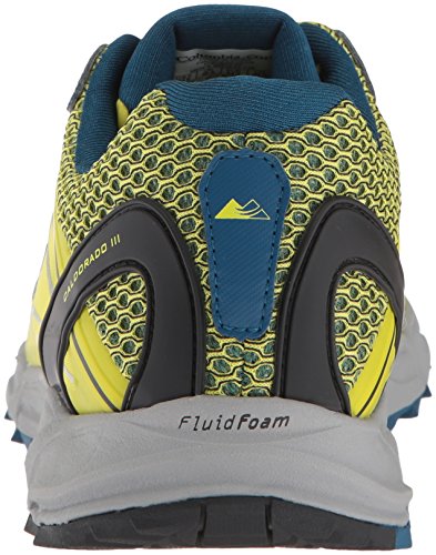 Columbia Caldorado III - Zapatillas de Running para Hombre, Color Amarillo, Talla 45.5 EU