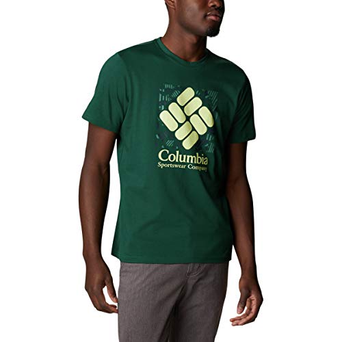 Columbia Camiseta para Hombre Rapid Ridge Hurricane Frondtastic L