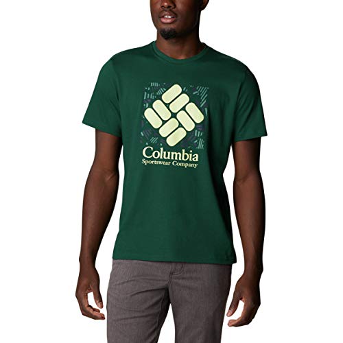 Columbia Camiseta para Hombre Rapid Ridge Hurricane Frondtastic L