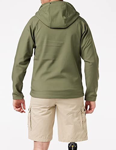 Columbia Cascade Ridge II Softshell, Chaqueta Softshell Hombre, Verde (Stone Green), L