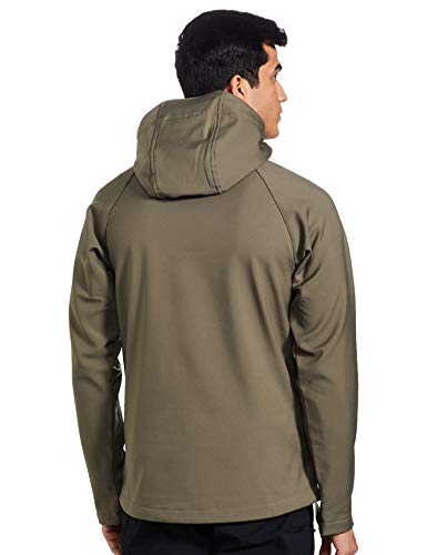 Columbia Cascade Ridge II Softshell, Chaqueta Softshell Hombre, Verde (Stone Green), L