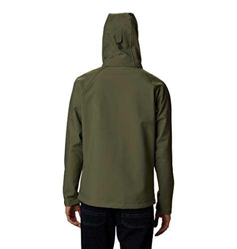 Columbia Cascade Ridge II Softshell, Chaqueta Softshell Hombre, Verde (Stone Green), L