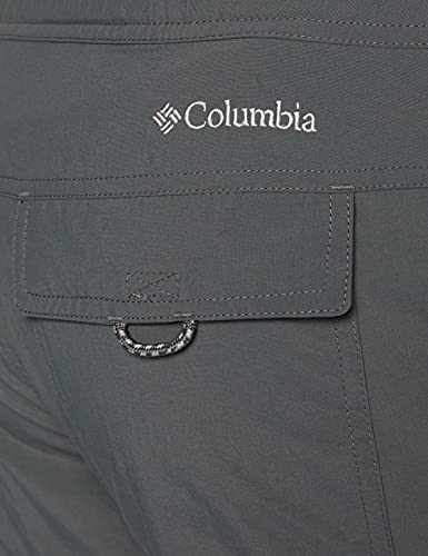 Columbia Cascades Explorer Pants Pantalones de senderismo, Hombre, Grey Grill, 34W / 32L