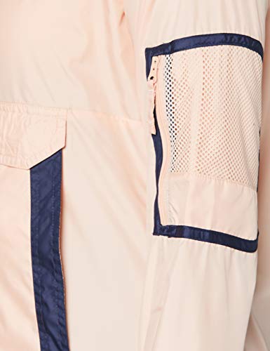 Columbia Challenger, Chaqueta cortavientos, Mujer, Rosa/Azul (Peach Cloud, Nocturnal), XS