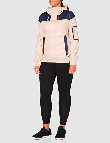 Columbia Challenger, Chaqueta cortavientos, Mujer, Rosa/Azul (Peach Cloud, Nocturnal), XS