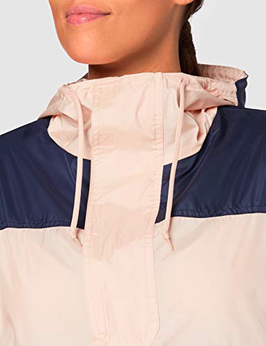 Columbia Challenger, Chaqueta cortavientos, Mujer, Rosa/Azul (Peach Cloud, Nocturnal), XS