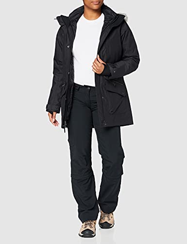 Columbia Chaqueta impermeable para mujer, Carson Pass IC Jacket, Nailon, Negro, Talla M, 1737241