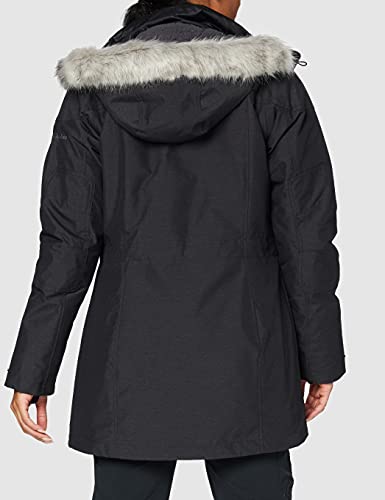 Columbia Chaqueta impermeable para mujer, Carson Pass IC Jacket, Nailon, Negro, Talla M, 1737241