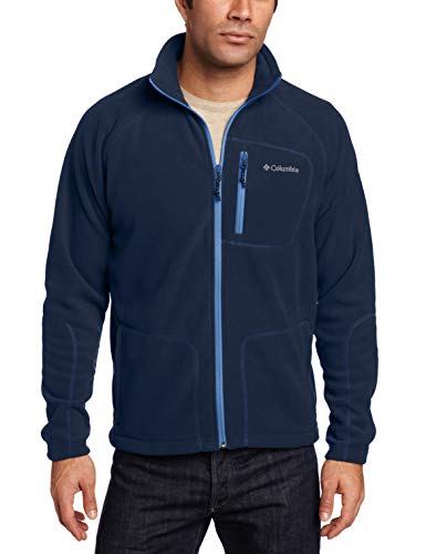 Columbia Fast Trek II Full Zip Fleece, Forro polar con cremallera Hombre, Azul (Collegiate Navy), L