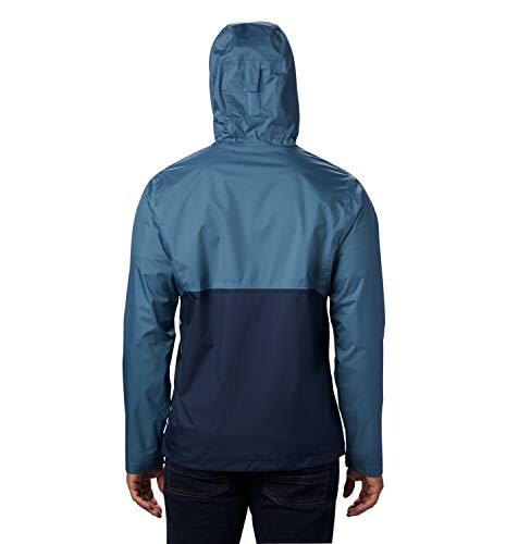 Columbia Inner Limits II Chaqueta Impermeable, Hombre, Azul Oscuro, Azul (Collegiate Navy, Mountain), XL