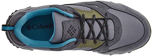 Columbia Ivo Trail WP, Zapatillas Mujer, Grey Steel/Shasta, 38.5 EU