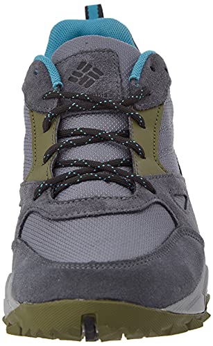 Columbia Ivo Trail WP, Zapatillas Mujer, Grey Steel/Shasta, 38.5 EU