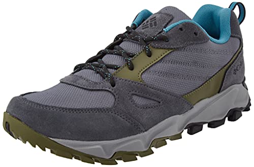 Columbia Ivo Trail WP, Zapatillas Mujer, Grey Steel/Shasta, 38.5 EU