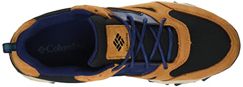 Columbia Ivo Trail WP, Zapatos para Senderismo Hombre, Black, River Blue, 44 EU