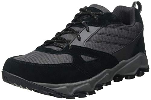 Columbia IVO TRAIL Zapatillas para carreras de montaña para Hombre, Negro (Shark, Titanium Ii), 41.5 EU