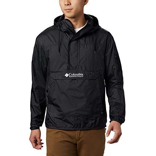 Columbia KM2005 Coupe-vent Homme Noir FR : L (Taille Fabricant : L)