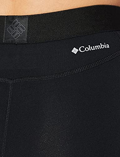 Columbia Midweight Stretch Tight Mallas térmicas, Mujer, Black, S R