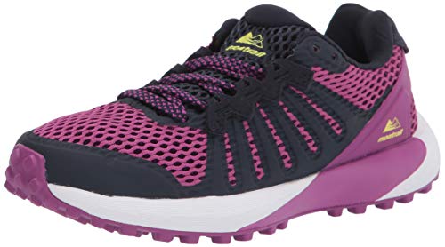 Columbia Montrail F.K.T, Zapatillas de Gimnasio Mujer, Abyss/Berry Jam, 37.5 EU