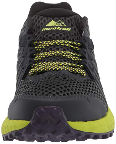 Columbia Montrail F.K.T, Zapatillas para Correr Hombre, Extreme Midnight/Acid Green, 40.5 EU