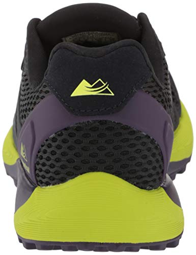 Columbia Montrail F.K.T, Zapatillas para Correr Hombre, Extreme Midnight/Acid Green, 40.5 EU