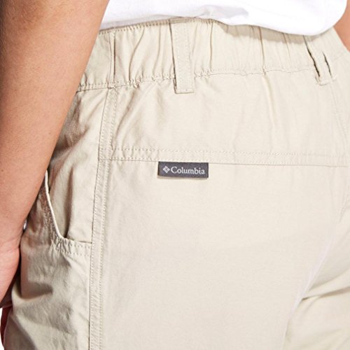 Columbia Pantalón capri para mujer, Beige (Fossil), ES 46 (UK 14)