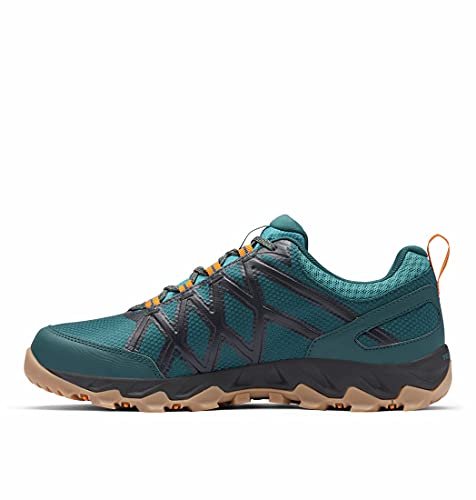 Columbia Peakfreak X2 Outdry, Zapatillas para Caminar Hombre, Dark Seas, Persimmon, 47 EU