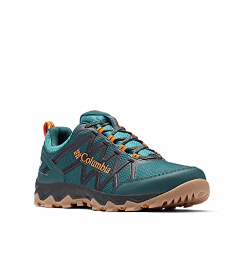 Columbia Peakfreak X2 Outdry, Zapatillas para Caminar Hombre, Dark Seas, Persimmon, 47 EU