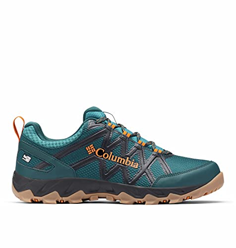 Columbia Peakfreak X2 Outdry, Zapatillas para Caminar Hombre, Dark Seas, Persimmon, 47 EU