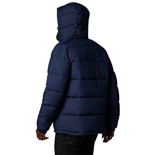 Columbia Pike Lake, Chaqueta forrada con capucha, Hombre, Azul oscuro(Nocturnal), Talla XXL