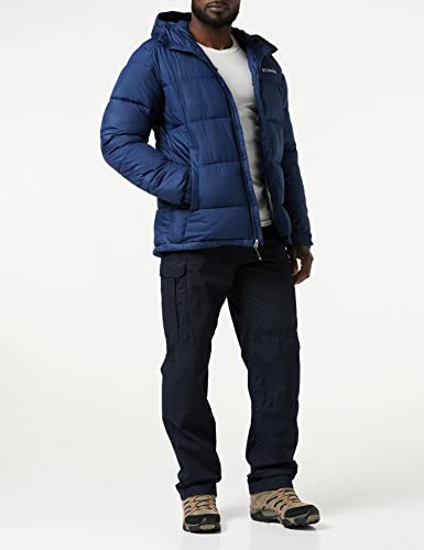 Columbia Pike Lake, Chaqueta forrada con capucha, Hombre, Azul oscuro(Nocturnal), Talla XXL