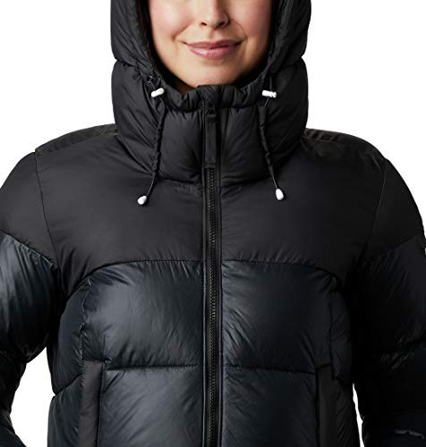 Columbia Pike Lake II Insulated , Chaqueta aislante con capucha Mujer, Negro (BLACK), M