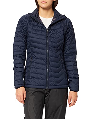 Columbia Powder Lite , Chaqueta aislante Mujer, Azul (Dark Nocturnal), L