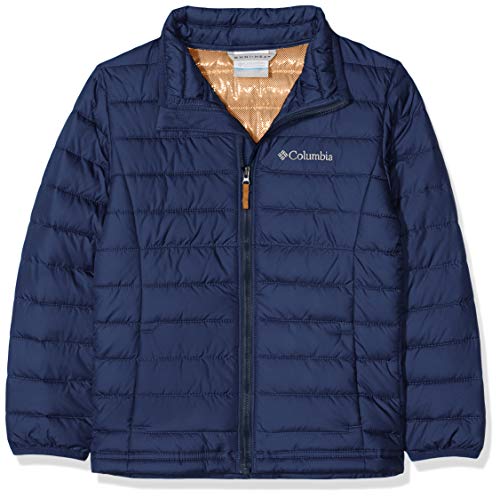 Columbia Powder Lite Chaqueta De Plumón, Niños, Azul (Collegiate Navy), XL