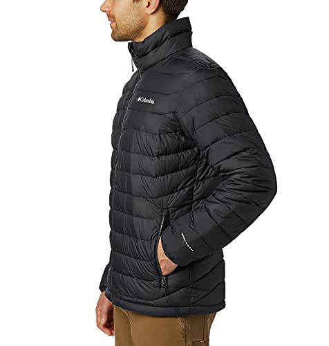 Columbia Powder Lite , Chaqueta Hombre, Negro (BLACK), L