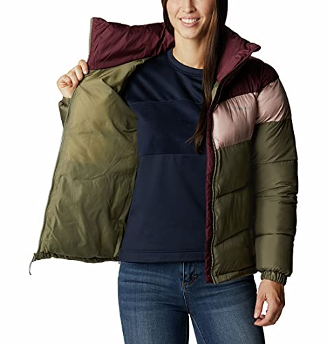 Columbia Puffect Chaqueta con bloques de color para mujer