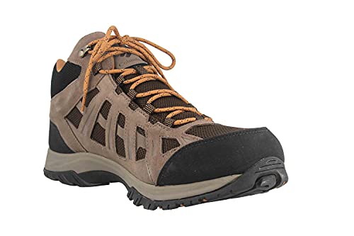 Columbia Redmond Iii Mid Waterproof Zapatillas para caminar para Hombre, Marrón (Cordovan, Elk), 42 EU