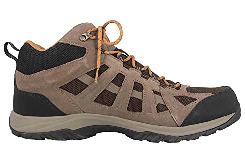 Columbia Redmond Iii Mid Waterproof Zapatillas para caminar para Hombre, Marrón (Cordovan, Elk), 42 EU