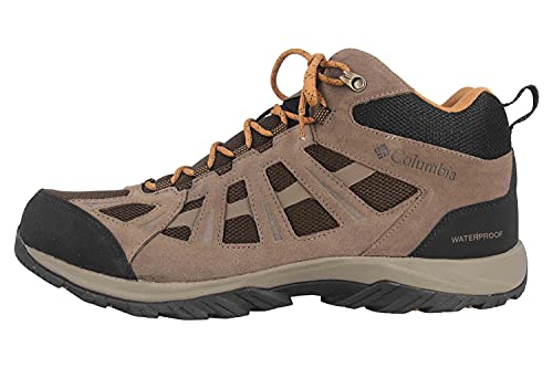 Columbia Redmond Iii Mid Waterproof Zapatillas para caminar para Hombre, Marrón (Cordovan, Elk), 42 EU