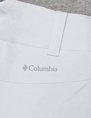 Columbia Roffe Ridge III Pantalón de esquí, Mujer, White, 12 R