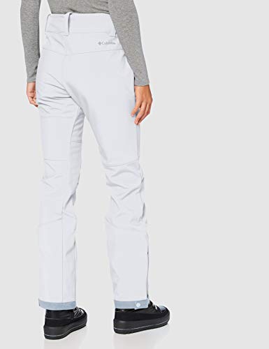 Columbia Roffe Ridge III Pantalón de esquí, Mujer, White, 12 R