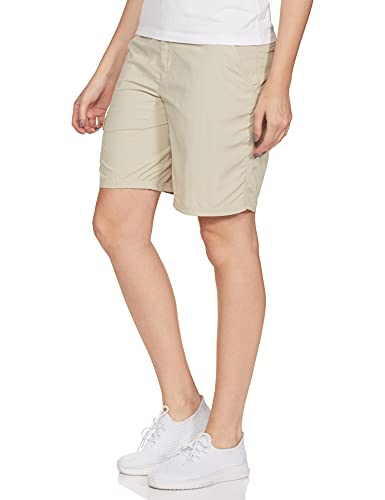 Columbia Short Silver Ridge Cargo Shorts, Mujer, Beige (Fossil), 38 ES (Talla Fabricante: 6)