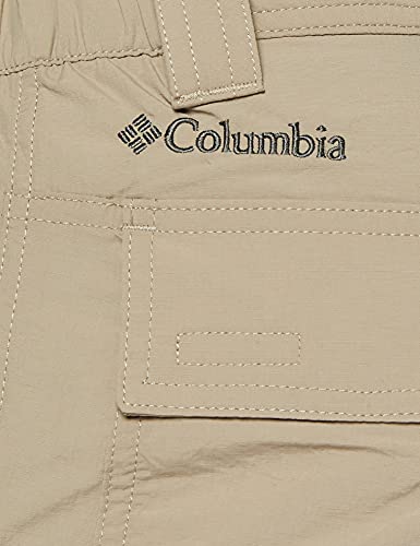 Columbia Silver Ridge II Convertible , Pantalones de senderismo convertibles Hombre, Marrón (Tusk), 32W/32L