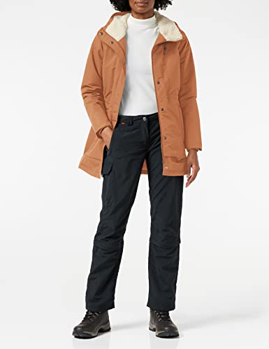 Columbia South Canyon Sherpa, Chaqueta impermeable forrada de Sherpa, Mujer, Marrón (Camel Brown) Talla S