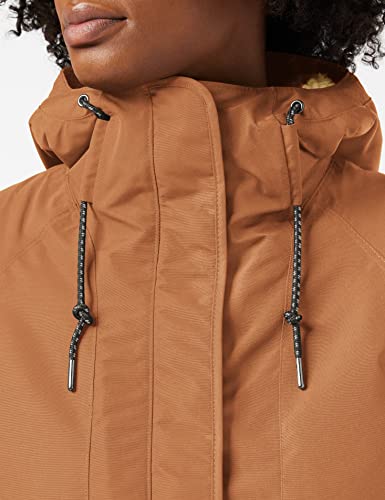 Columbia South Canyon Sherpa, Chaqueta impermeable forrada de Sherpa, Mujer, Marrón (Camel Brown) Talla S