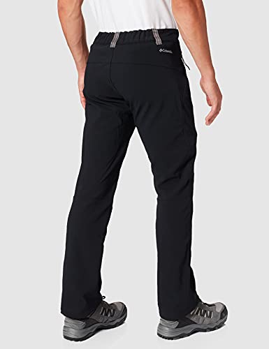 Columbia Triple Canyon Fall Hiking , Pantalón térmico de senderismo Hombre, Negro (BLACK), 34W/32L