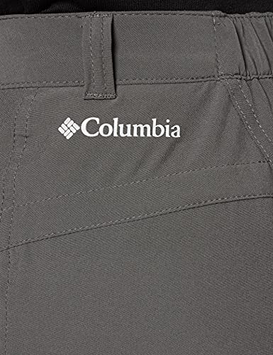 Columbia Triple Canyon S Pantalón Corto con Protección Solar 50, Hombre, Grill, Black, W36/L10