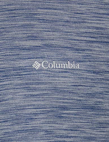Columbia Zero Rules, Camiseta de manga corta, Hombre, Azul (Carbon Heather), Talla S